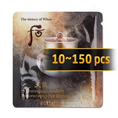 The history of Whoo Cheongidan Radiant Regenerating Eye Cream 1ml (10~150pcs)