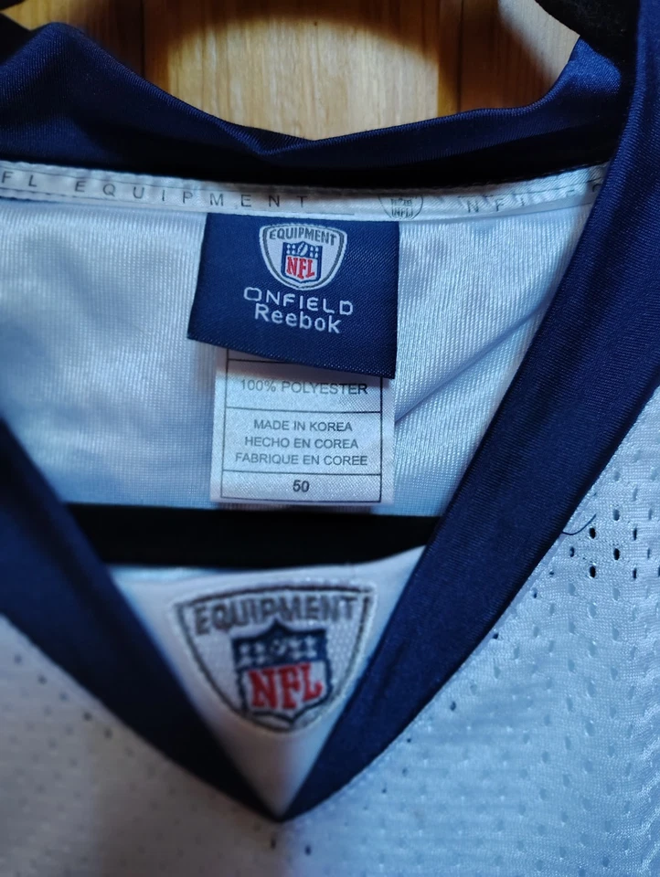 Camiseta deportiva cosida Nike On Field Peyton Manning Denver Broncos talla 50 (B029) Foto 2 de 4