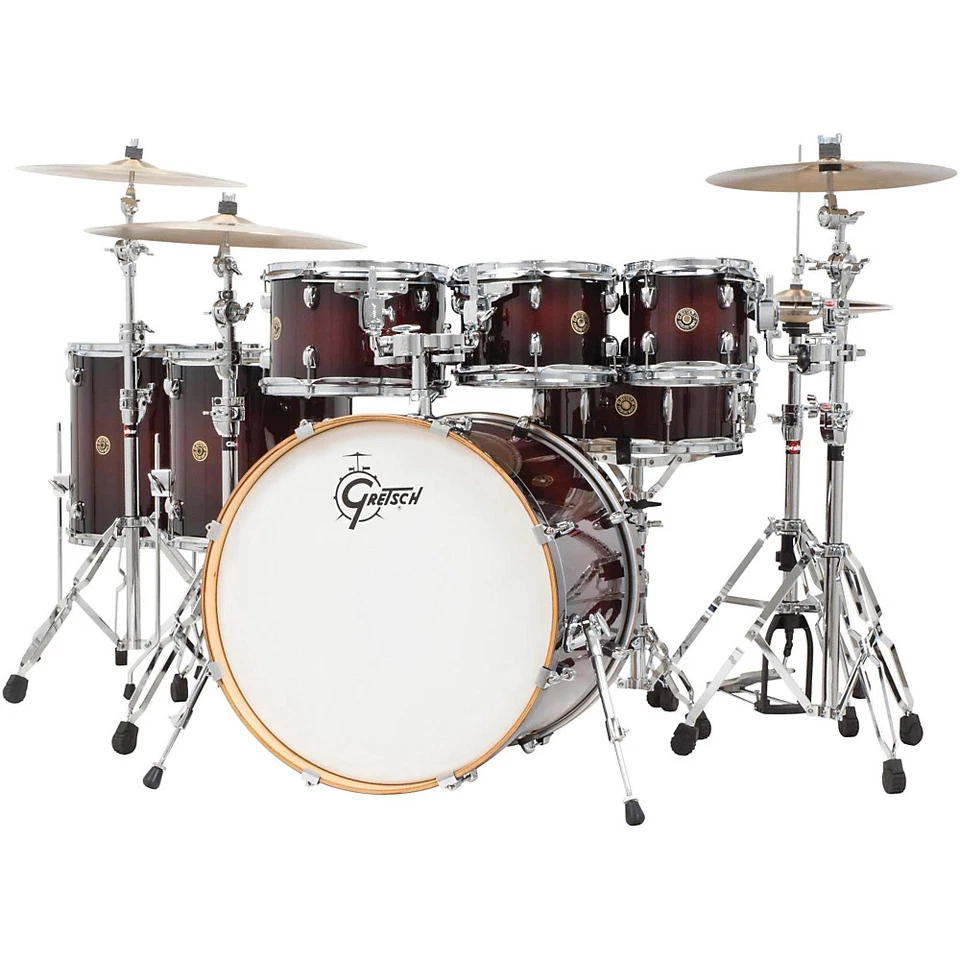 Gretsch Catalina клен упаковка из 6 предметов бесплатная 8 дюймов Tom Deep Cherry Burst - Изображение 4 из 4