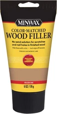 Minwax Color Matched Wood Filler Repair No Sanding Solution - Golden Oak - 6oz