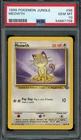 Meowth Pokémon 1999 Jungle Unlimited Common 56/64 WOTC PSA 10 GEM MT