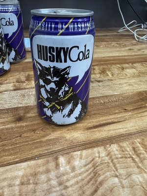 #ad #ad UW rose Bowl Yr Husky Cola Can UW Huskies Coca Cola Rare $79.00