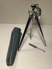 Goldcrest Travel Tripod Japan 11  -43  Chrome With Case