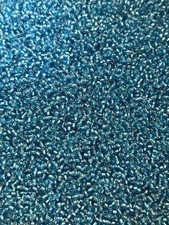 Miyuki 11/0 Round Seed Beads Silver Lined Dark Aqua 11-2429 24 Grams