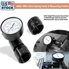 66841 Mini Valve Spring Tester & Measuring Combo with Height Micrometer for Vise