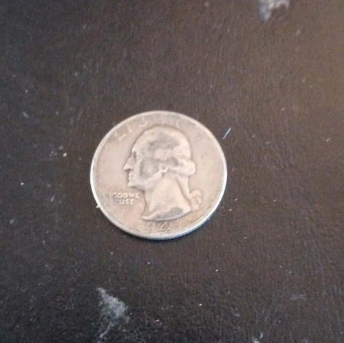 1941 Washington Quarter Silver 25C Circulated US Coin Uncertified 0.9 Fineness