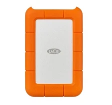 LaCie Rugged 2TB USB-C Portable Storage External Hard Drive, (STFR2000800-RC)