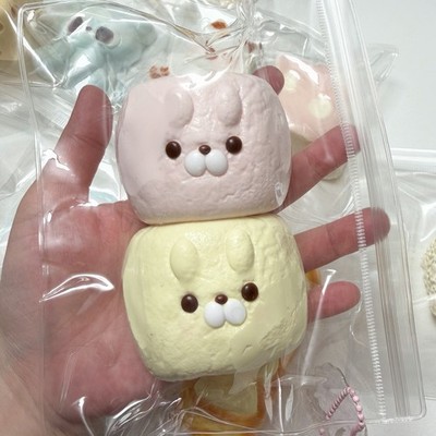 double puppy TABA squishy fidget squeeze toy cute stress relief sensory gift