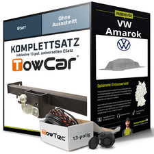 Für VW Amarok Typ T1A,T1B Anhängerkupplung starr +eSatz 13pol uni. 09.2022-jetzt