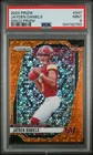 2024 PANINI PRIZM DISCO PRIZM #347 JAYDEN DANIELS ROOKIE RC PSA 9