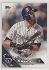 2016 Topps Charlie Blackmon #93 4v9
