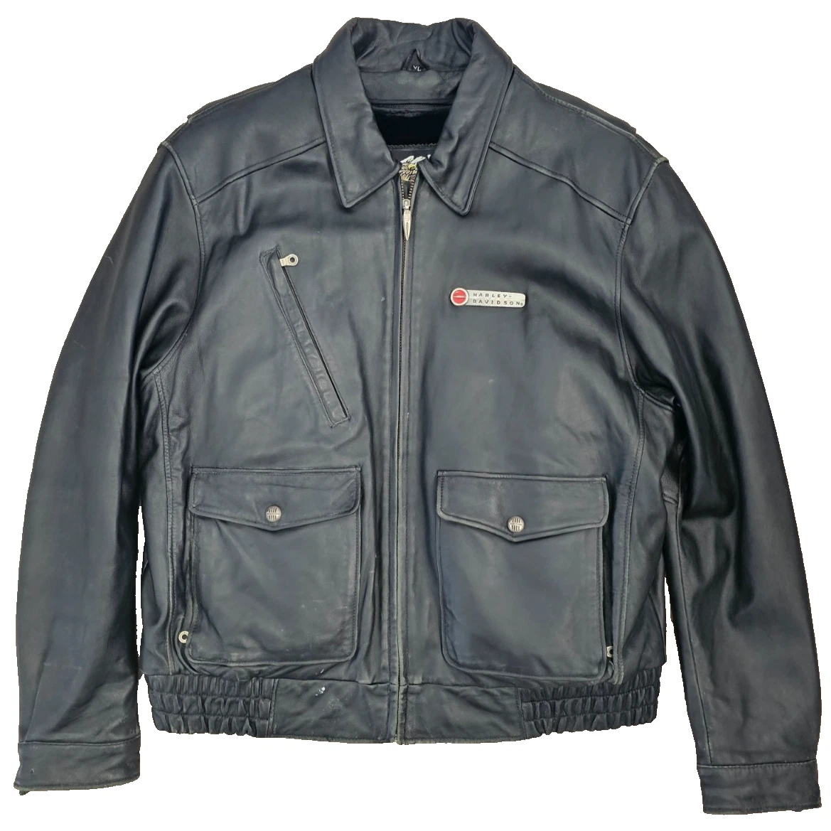 Harley-Davidson Size XL Leather Outer Shell Coats, Jackets & Vests