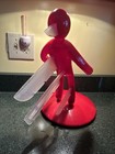 Raffaele Iannello Voodoo The Ex Red 5 Knife Holder With 5 Sleeves — photo 9