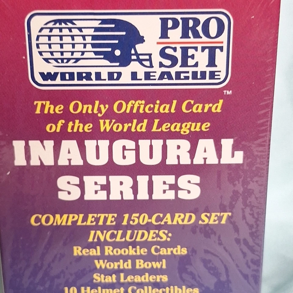 1991 Pro Set World League Inaugural Series Complete 150 Card Set New Sealed - Image 2 of 4