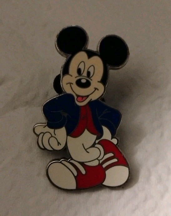 Disney Pin Modern Mickey Mouse from Mickey Starter Set, Single Pin, Authentic 