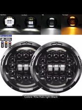 ✅Fari Led Defender Jeep Jk Tj Hummer Suzuki Samurai✅ Qualità Top ✅
