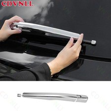 For Lincoln Nautilus 2019-2022 Chrome Silver Tail Rear Window Wipers Strip Trim