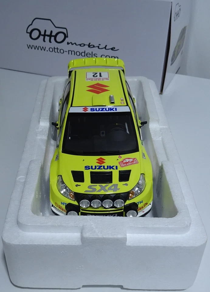SUZUKI SX4 WRC Rally Monte Carlo 2008 OT495 1/18 Ottomobile Otto - Immagine 4 di 4
