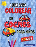 Sarah Antonio | Libro Para Colorear De Camiones Y Coches Para NiñOs | Buch