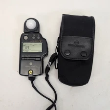 Konica Minolta Auto Meter V F VF Flash Digital Light Meter w/Case 
