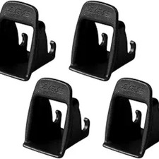 4 PCS ISOFIX Interface Belt Latch Guide, Car Seat ISOFIX Locater Fixed Guide Gro