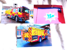 3 6x4 Photos of Nottinghamshire Scania Fire Appliance
