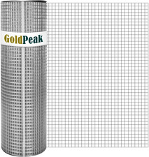 Hardware Cloth 1/2 Inch 48 Inches X 100 Feet 19-Gauge, Hot-Dip Galvanized after