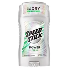 Speed Stick Power Fresh Antiperspirant Deodorant, 3 Ounce, 12 Per Case