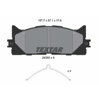 Textar BremsbeläGe Vorne FüR Toyota Camry Stufenheck Avalon Lexus Es