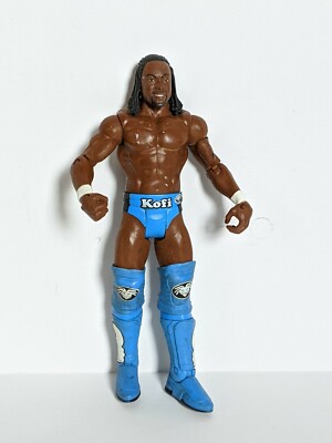 Kofi Kingston WWE Action Figure 2011 Mattel Elite Series 11 Heritage Wrestling
