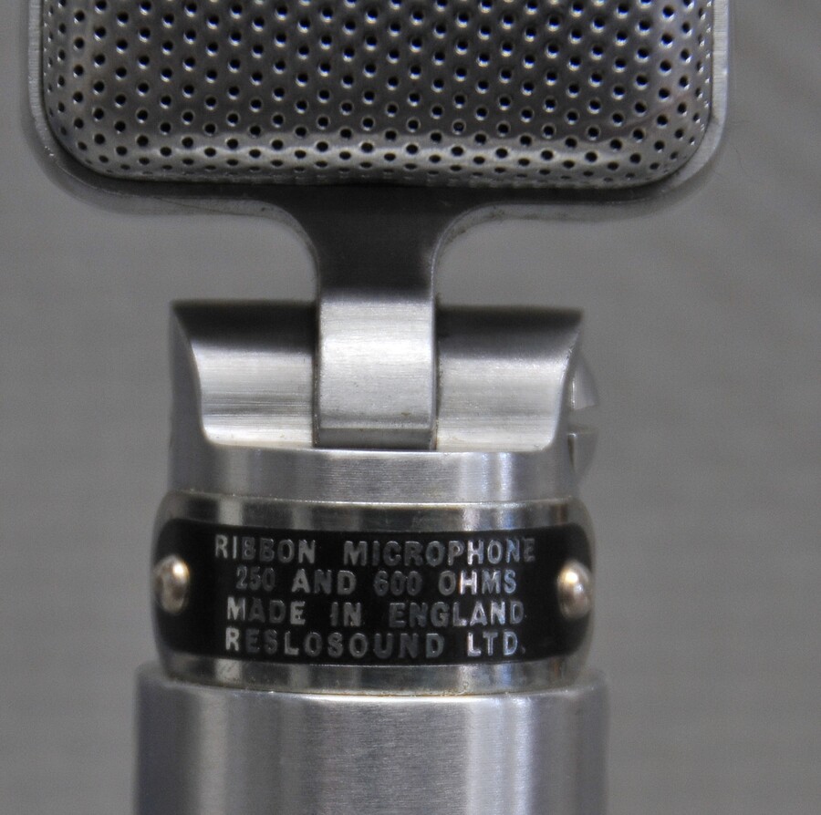 Reslo Reslosound Celeste Ribbon Microphone as shown by The