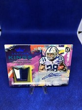 Jonathan Taylor Donruss Rookie Leather Kings #7/10