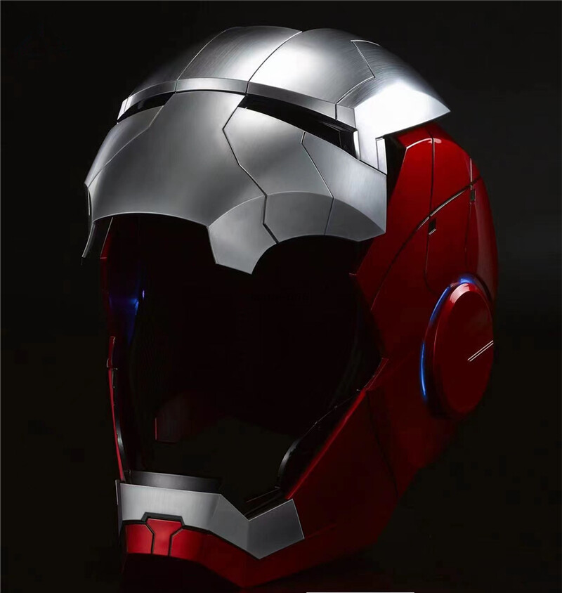 hacksmith: iron man helmet for sale The MK5 Voice Activated which is more three New War Machine Iron Man