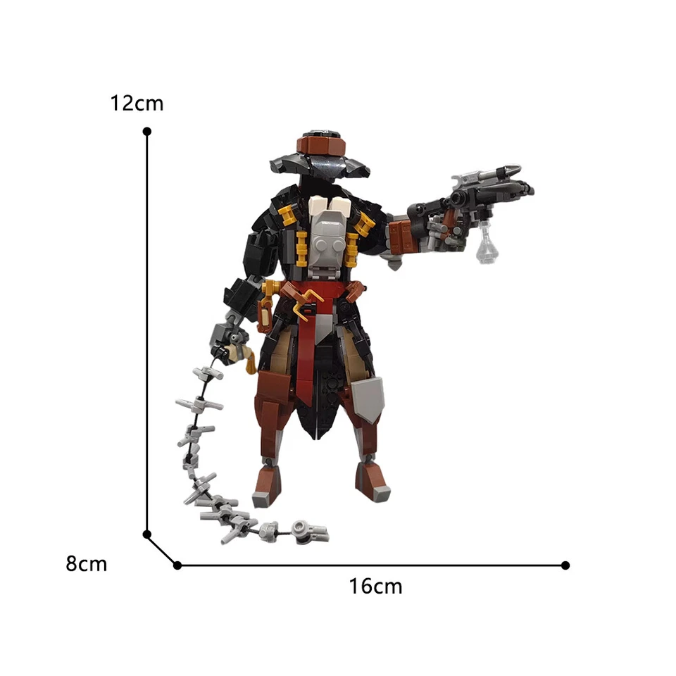 MOC: Huntress Robot Warrior Model 353 Pieces from Mech Series Brand New - Image 2 of 4