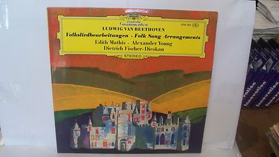Beethoven Folk Song Arrangements Edith Mathis 2530 262 LP NM