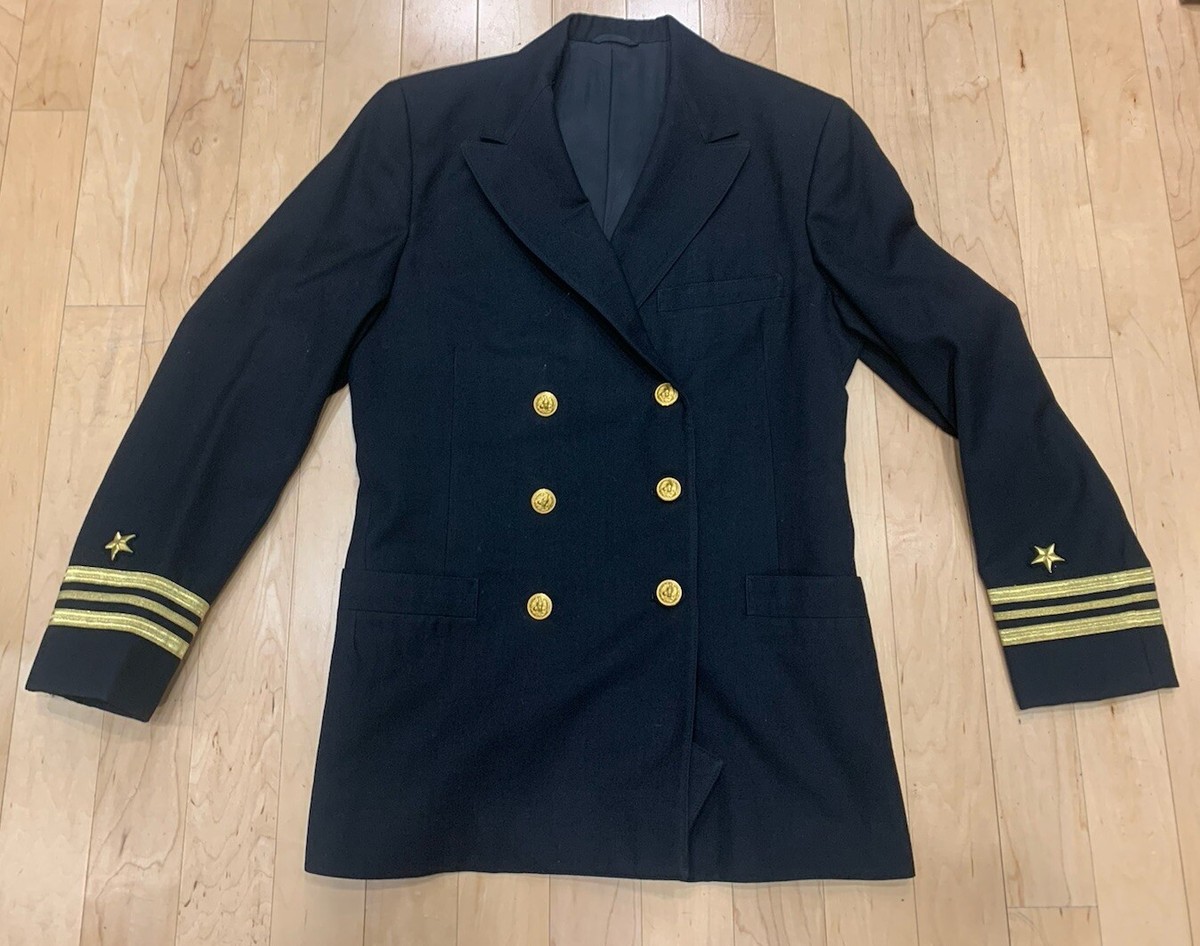 Vintage US Naval Academy Men's Reissued Uniform Blazer Suit