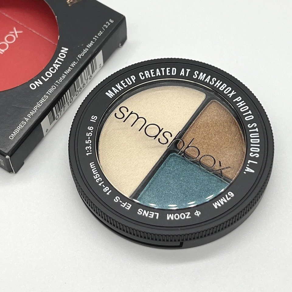 Smashbox ~ON LOCATION~ Photo Edit Eye Shadow Trio Palette, Brand New, Authentic! - Image 4 of 4