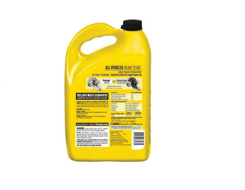 Prestone All Vehicles 10yr/300k Mi Antifreeze+Coolant (1 gal