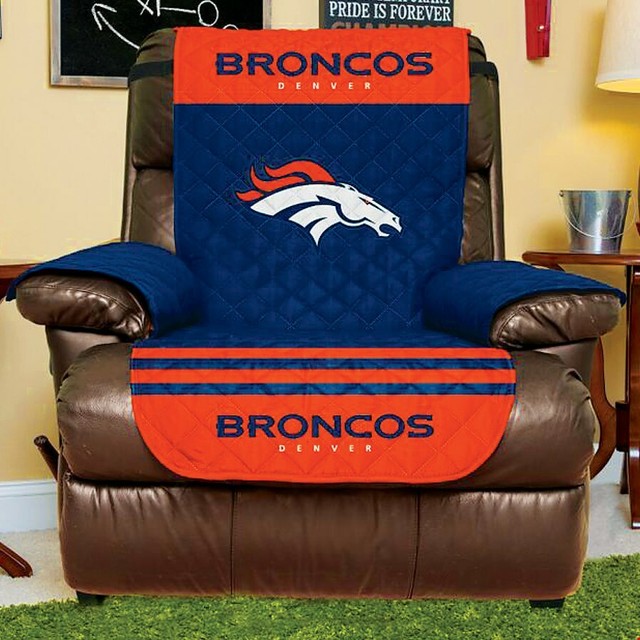 Nfl Denver Broncos Football Team Armchair Recliner Furniture