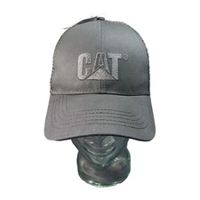 Cat Equipment Mesh Baseball Trucker Hat Cap Snapback Black New With Tags