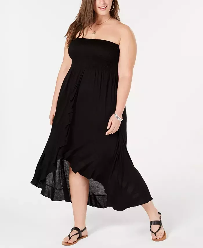 princess polly baby blue dress Black Sheer Lace Draped Long Sleeve Maxi Dress main image 1
