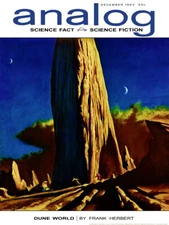 Analog Science Fact - Science Fiction V72 No 4, December 1963 Art Poster 18x24