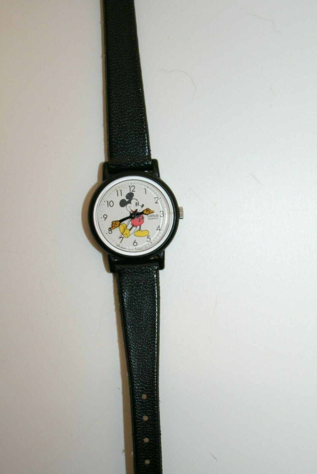 Voorvoegsel onderpand Collega LORUS Mickey Mouse Watch Quartz Japan Vintage V821-0140 Disney Runs Great |  eBay