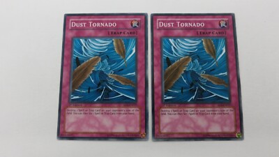 2x DUST TORNADO SD3-EN027 TRAP CARD 1ST EDITION COMMON YUGIOH NM