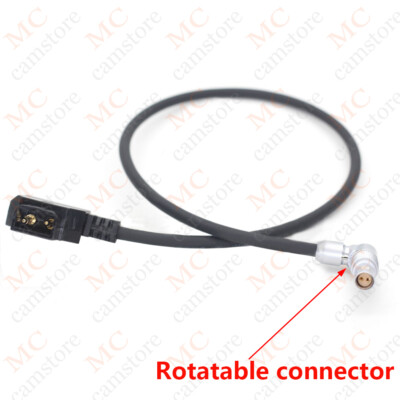DTAP to 0B 2 pin female for RED komodo power cable