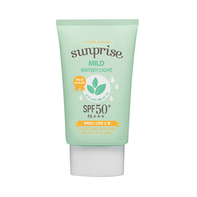 [ETUDE HOUSE] Sunprise Mild Watery Light - 50g (SPF50+ PA+++) / Free Gift