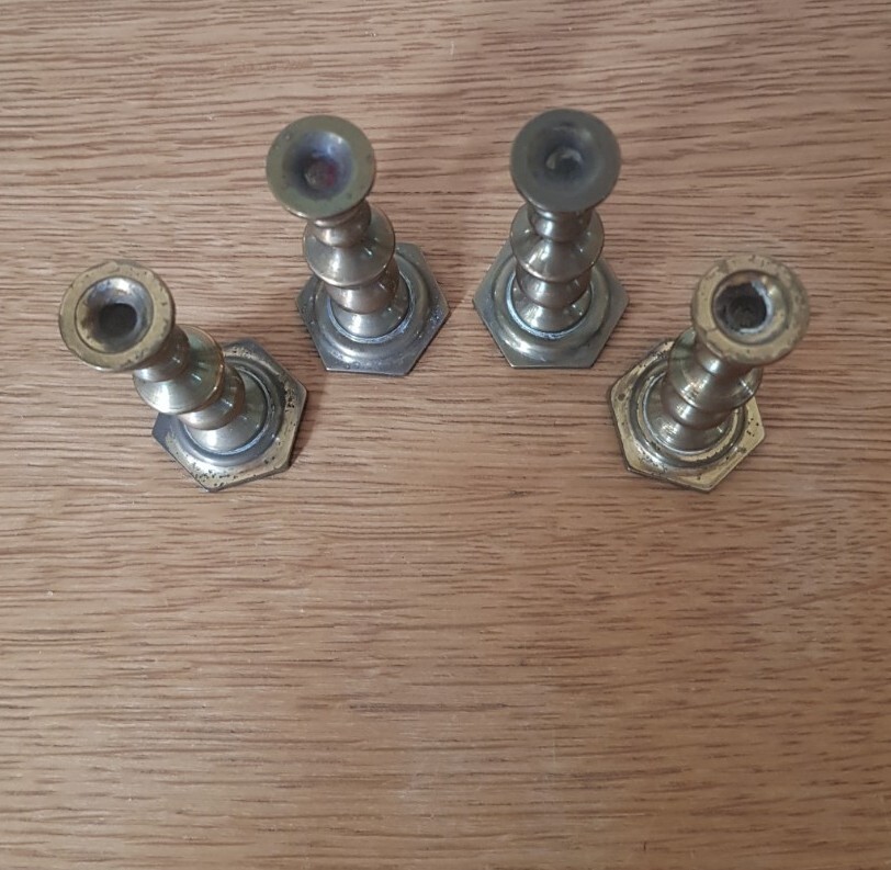 Vintage Brass Candlesticks eBay