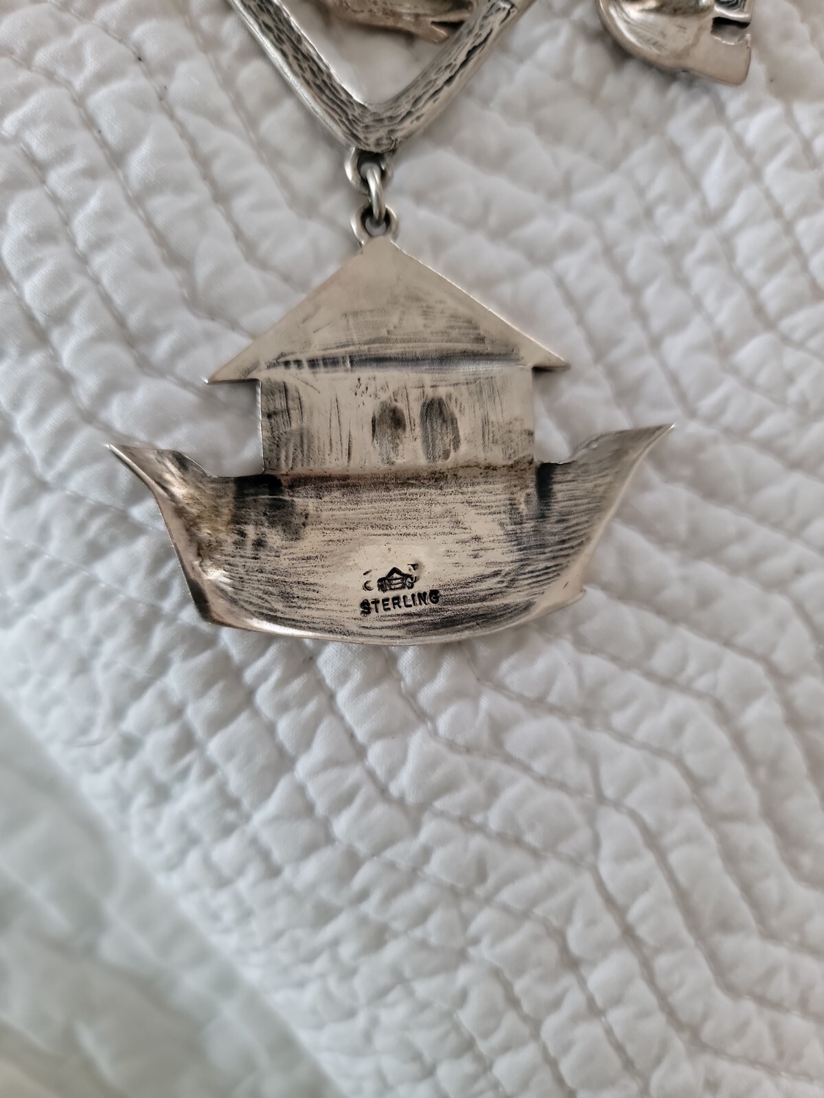 Jeep Collins 925 Noah's Ark Two By Two Pendants Neckl… Gem