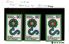 Germany, Postage Stamp, #1245 Lot Mint NH, 1977 (AB)