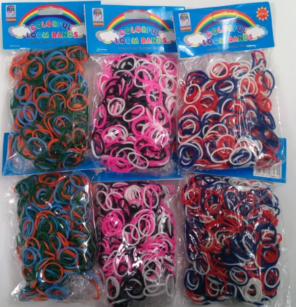 600pcs Hot Diy Toys Rubber Bands Bracelet For Kids For Hair Rubber Bands  Refill Rubber Band